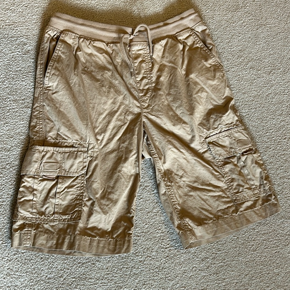 Boys Sonoma tan lightweight cargo short